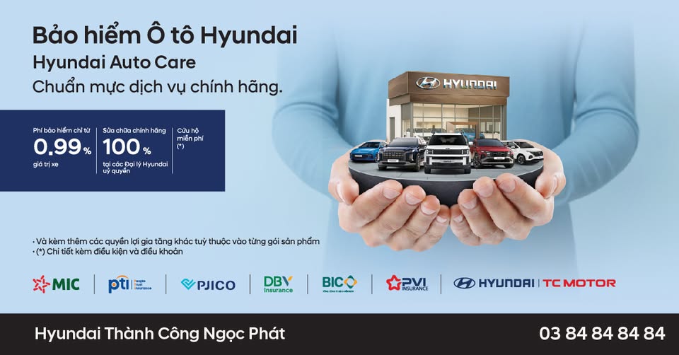Hyundai Auto Care – Giải Pháp Bảo Hiểm Chính Hãng Toàn Diện