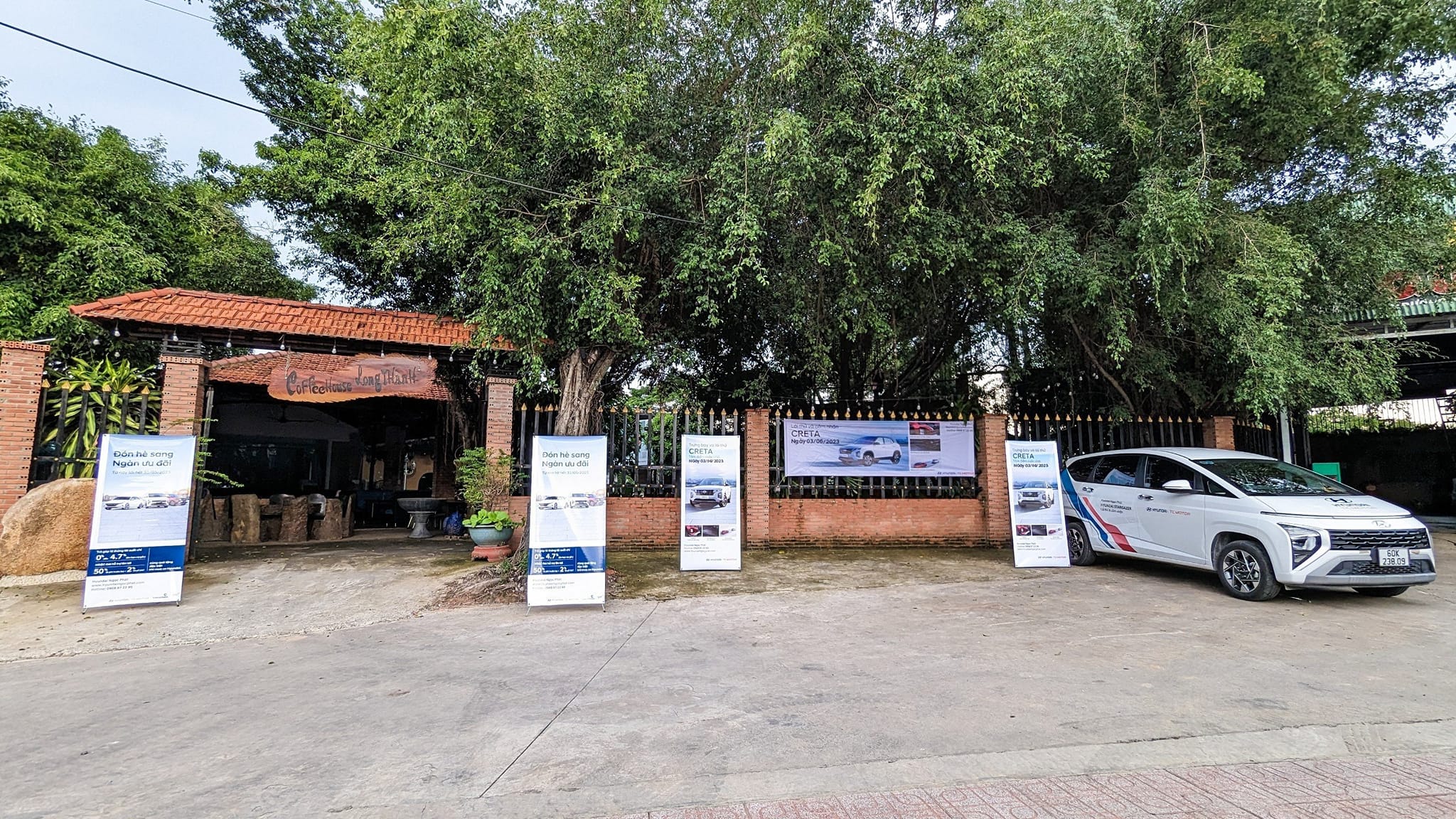 LÁI THỬ VÀ TRẢI NGHIỆM HYUNDAI CRETA TẠI COFFEE HOUSE LONG THÀNH