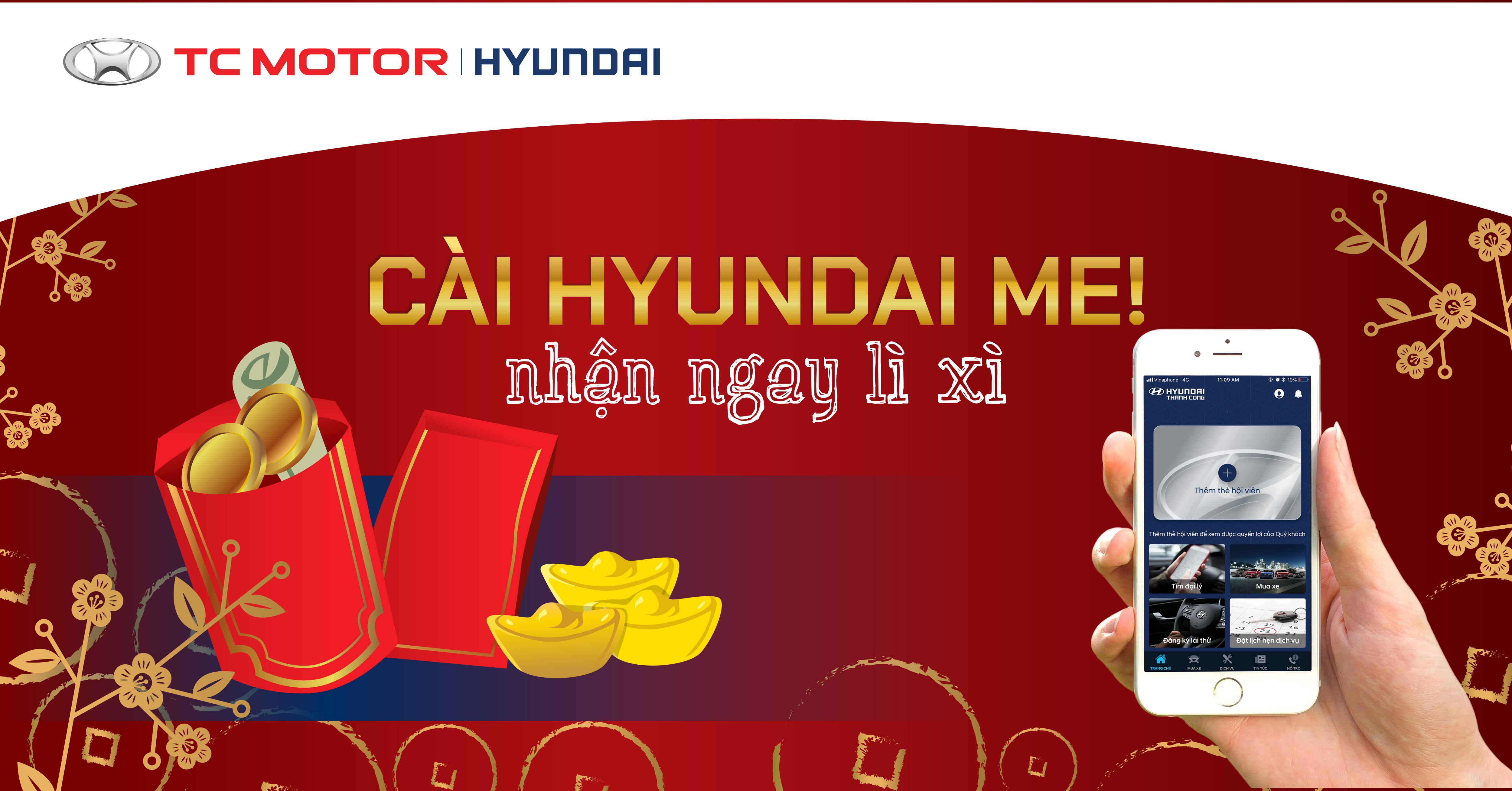 Mừng xuân Canh Tý, nhận cơn mưa lì xì cùng Hyundai ME!
