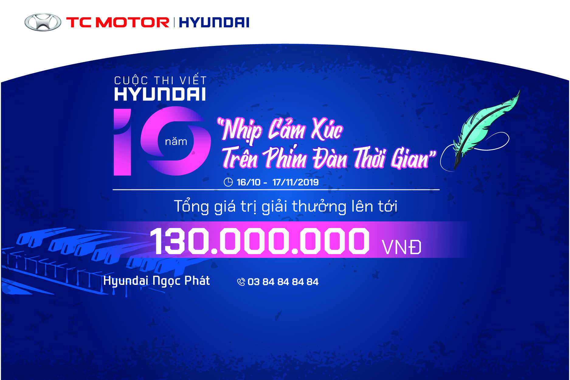 CUỘC THI VIẾT NHỊP CẢM XÚC TRÊN PHÍM ĐÀN THỜI GIAN