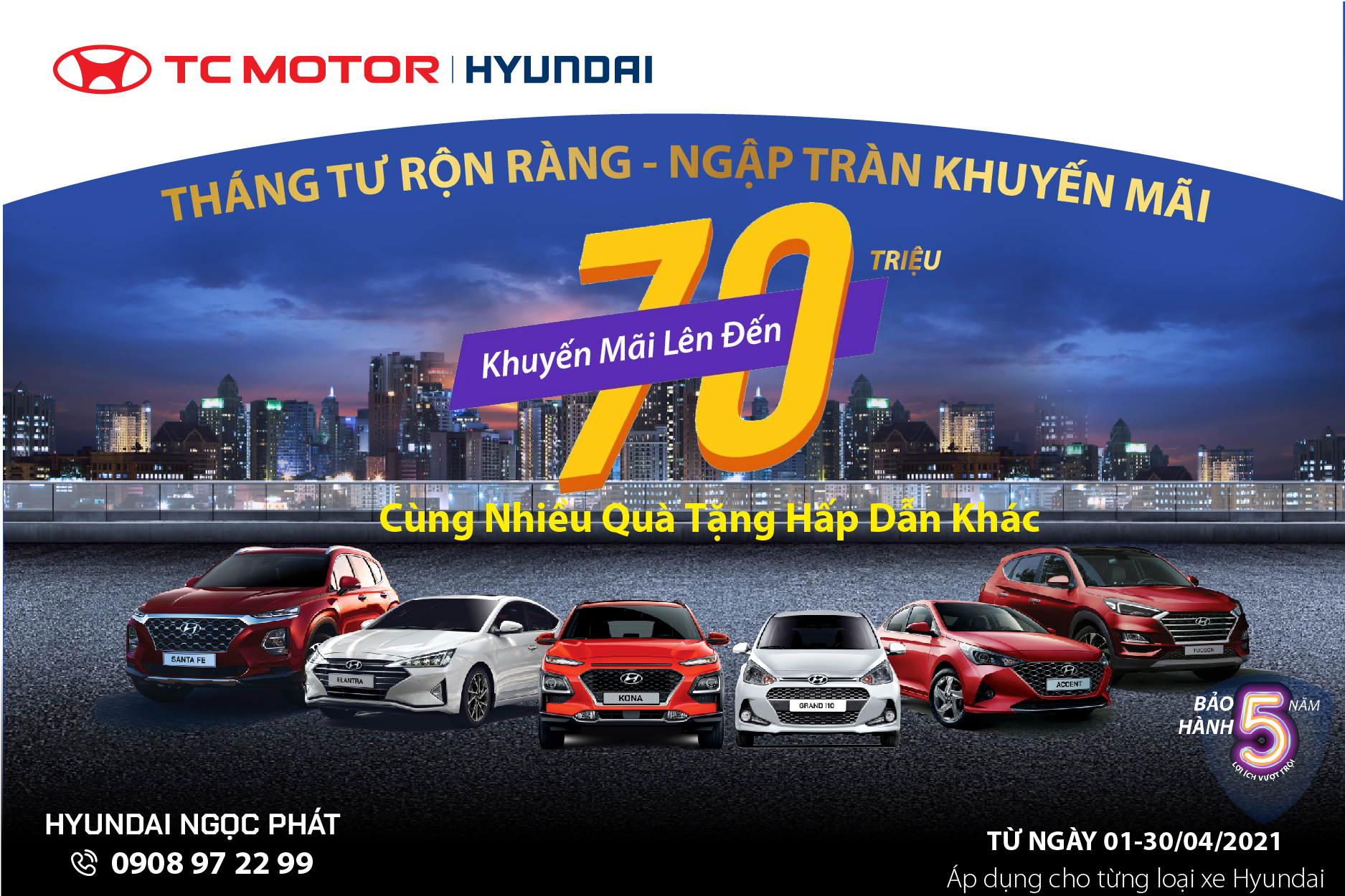 THÁNG 4 RỘN RÀNG - NGẬP TRÀN KHUYẾN MÃI
