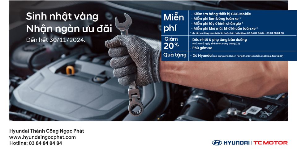 KHUYẾN MÃI DỊCH VỤ SINH NHẬT VÀNG - NHẬN NGÀN ƯU ĐÃI