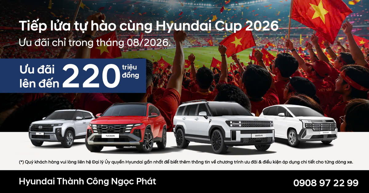CHƯƠNG TRÌNH ƯU ĐÃI THÁNG 8 – GIÁ TRỊ ƯU ĐÃI LÊN TỚI 220 TRIỆU ĐỒNG