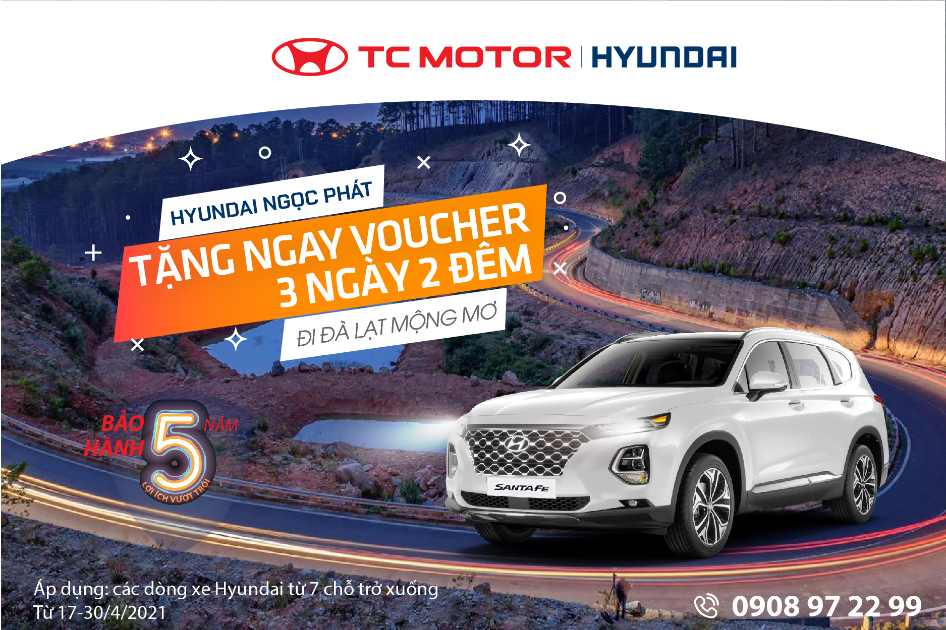 MUA XE TẶNG NGAY VOUCHER – ĐI ĐÀ LẠT MỘNG MƠ