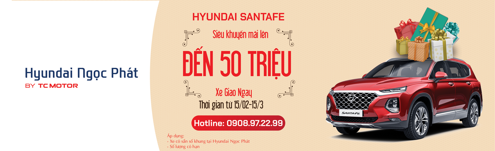 HYUNDAI SANTAFE- SIÊU KHUYẾN MÃI LÊN ĐẾN 50 TRIỆU