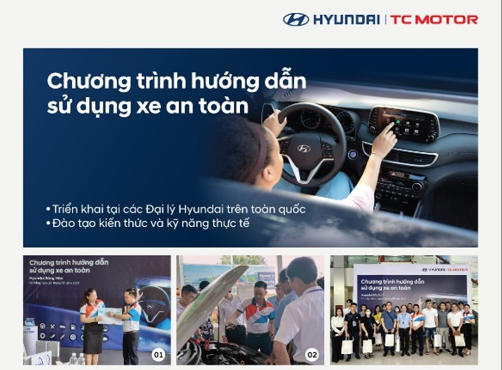 CHƯƠNG TRÌNH HƯỚNG DẪN SỬ DỤNG XE AN TOÀN