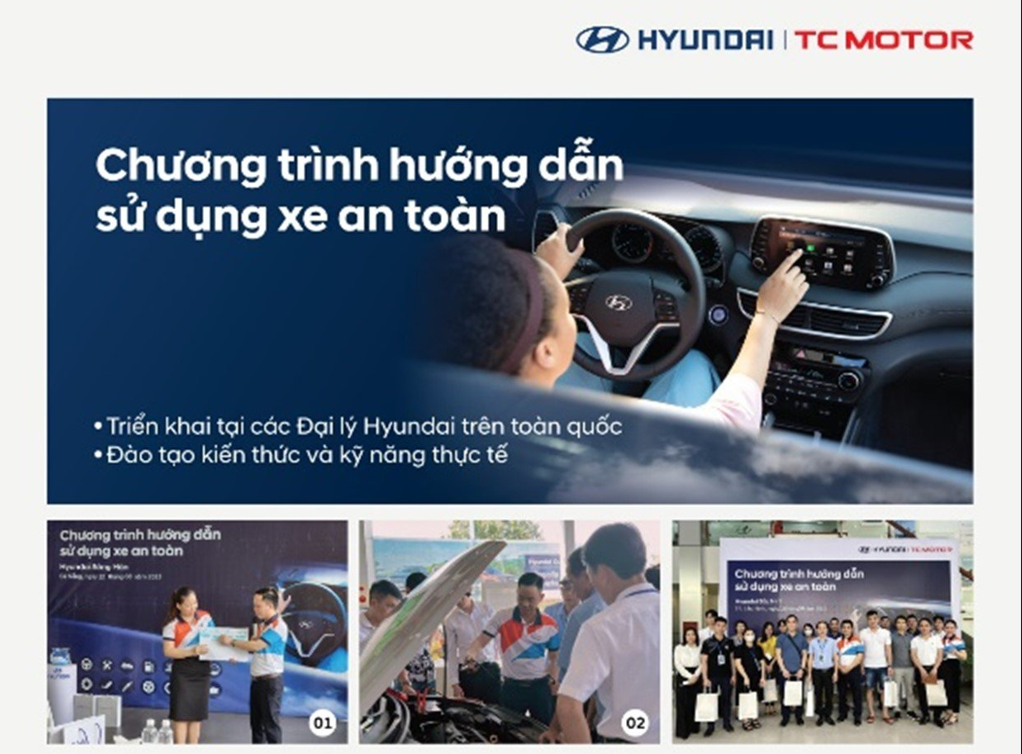CHƯƠNG TRÌNH HƯỚNG DẪN SỬ DỤNG XE AN TOÀN QÚY 3