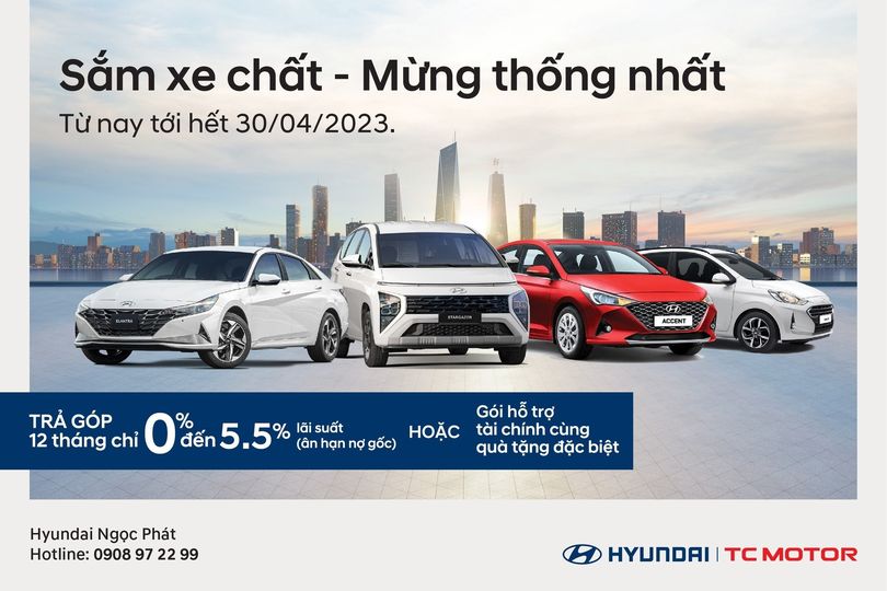 SẮM XE CHẤT- MỪNG THỐNG NHẤT