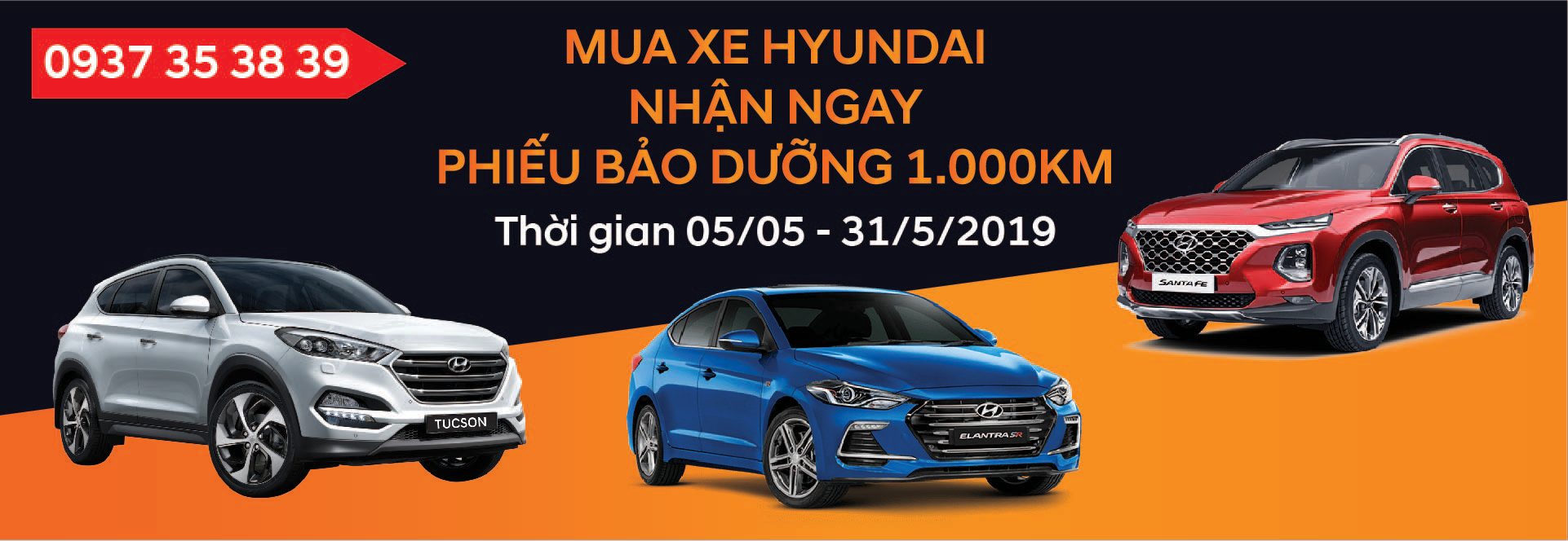 MUA XE HYUNDAI- NHẬN NGAY PHIẾU BẢO DƯỠNG 1.000KM