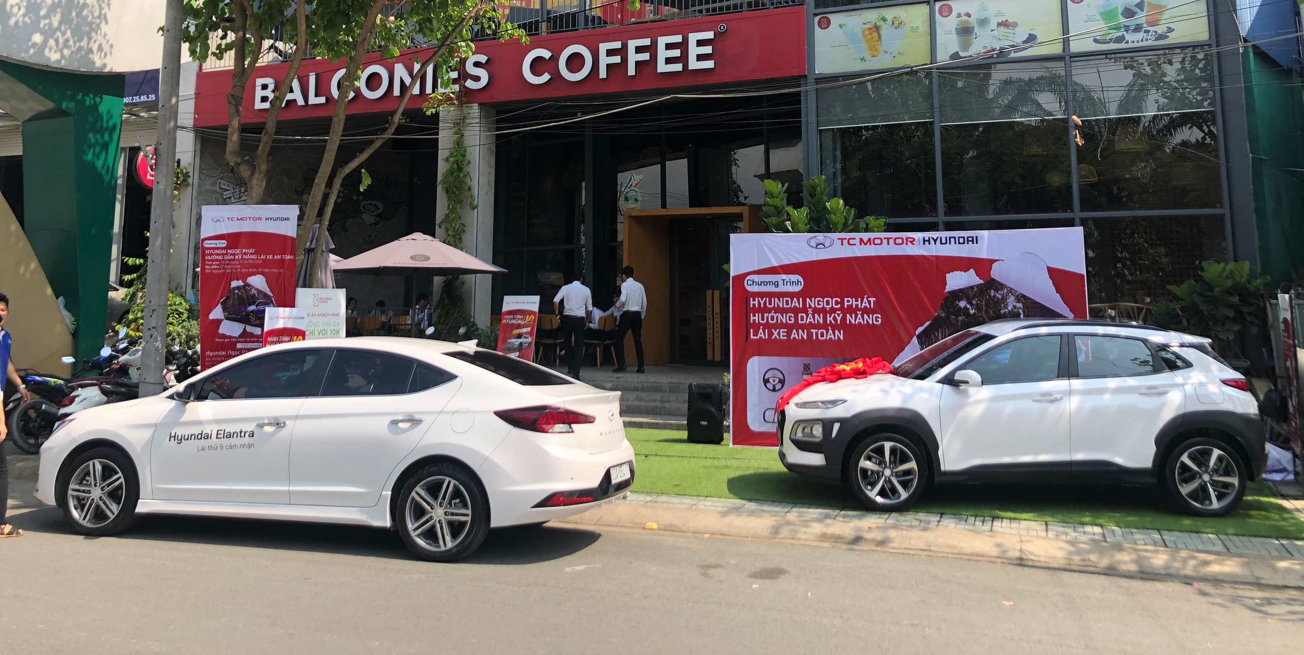 Chương trình lái thử tháng 10 tại cafe Balconies