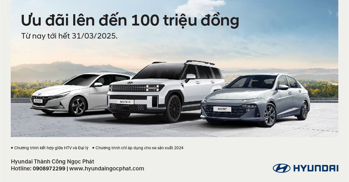 ƯU ĐÃI LÊN ĐẾN 100 TRIỆU ĐỒNG
