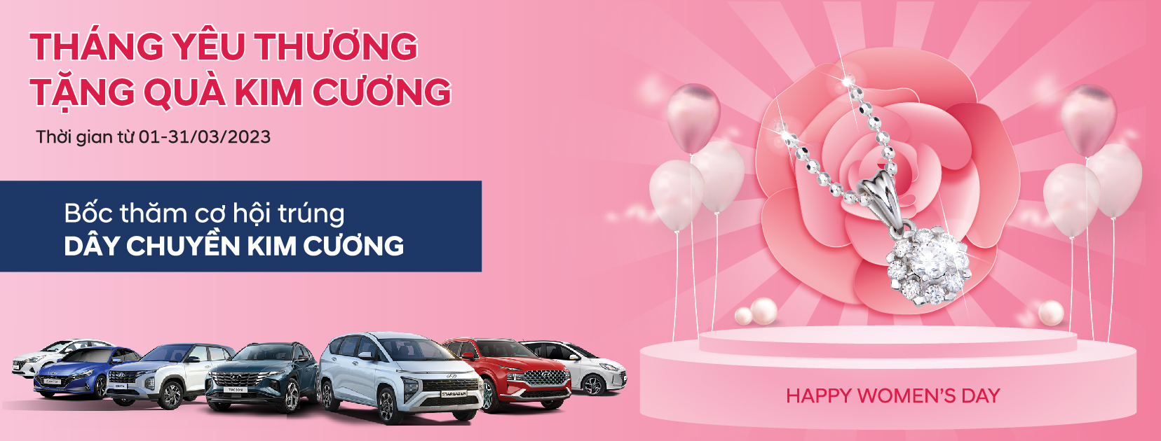 THÁNG YÊU THƯƠNG - QUÀ TẶNG KIM CƯƠNG