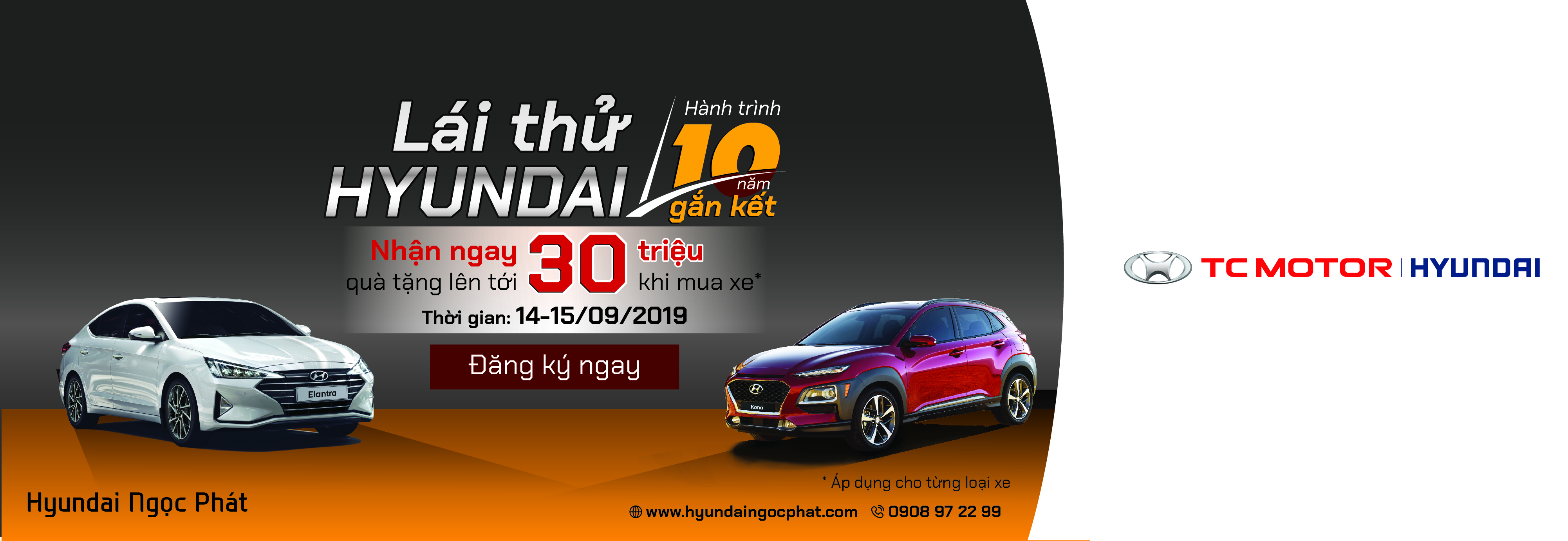 CHƯƠNG TRÌNH LÁI THỬ THÁNG 9 TẠI LONG THÀNH