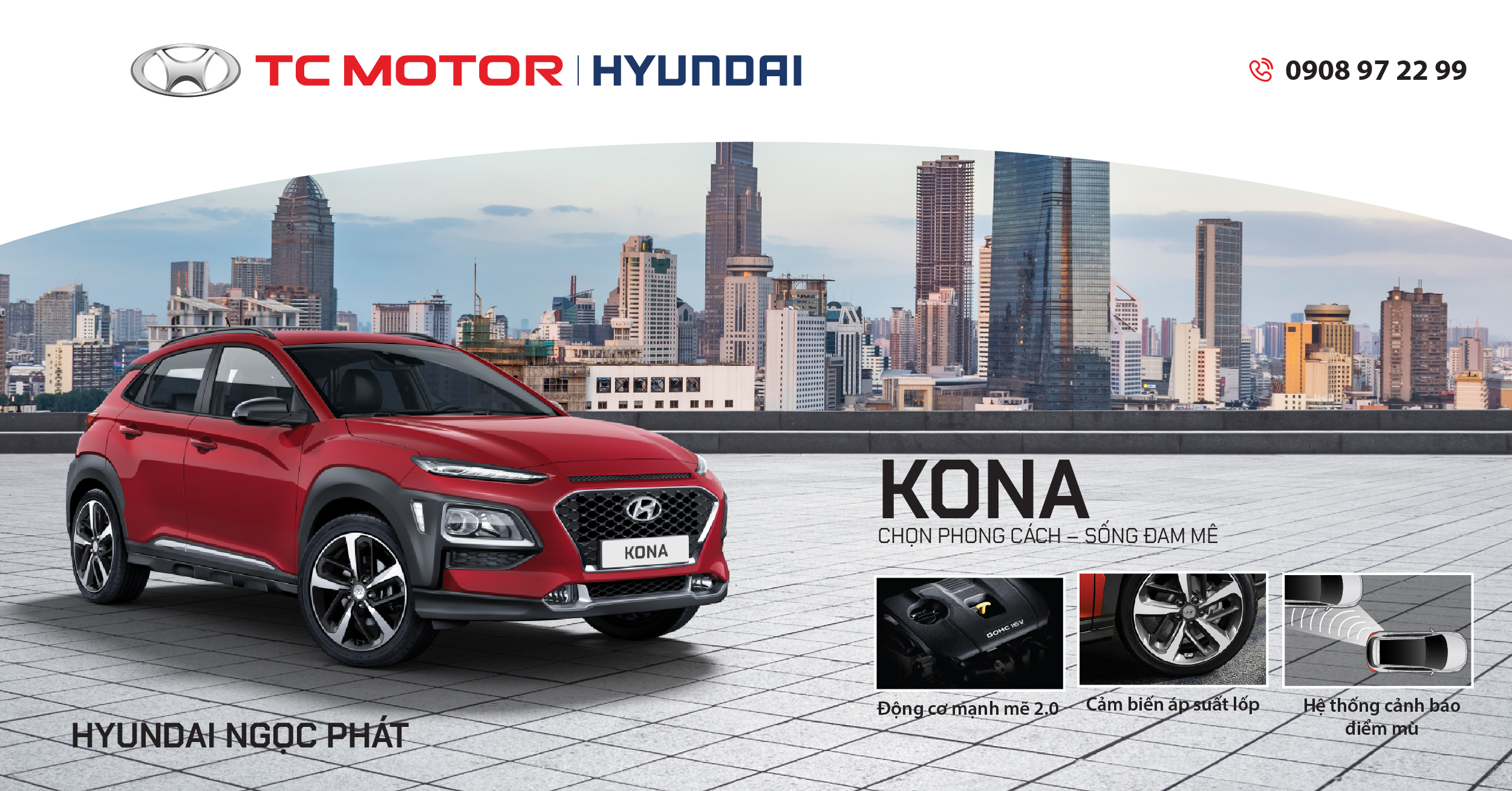 HYUNDAI KONA - TOP ĐẦU DANH SÁCH XE GẦM CAO