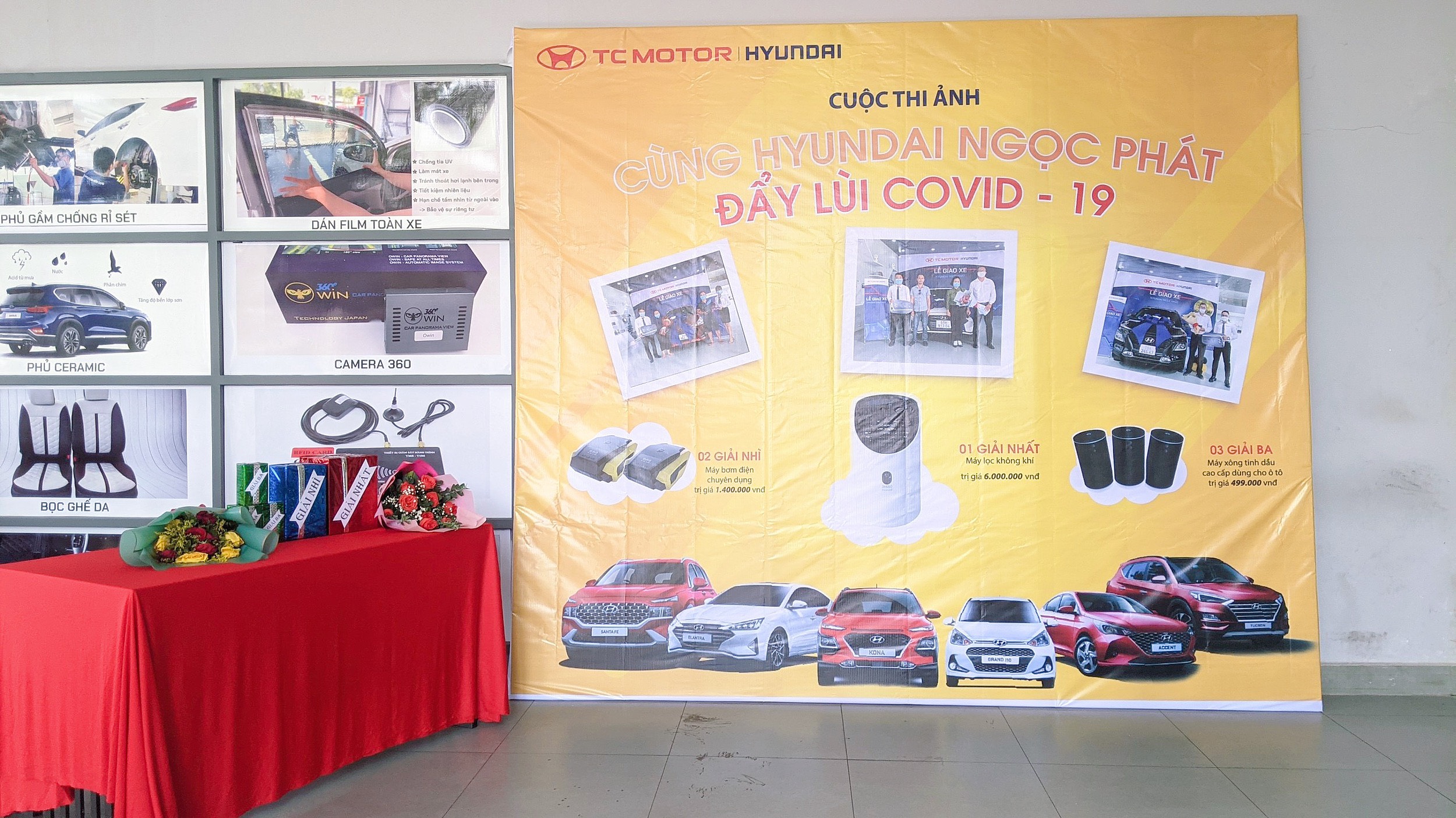 trao giải Cuộc thi ảnh 