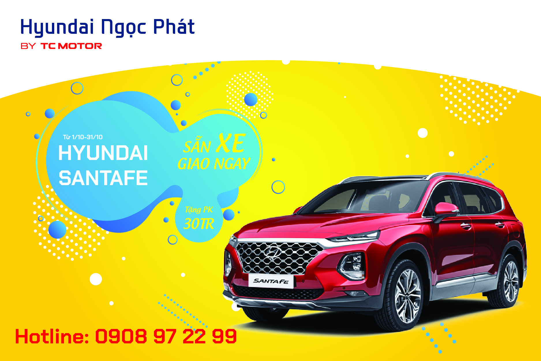 Khuyễn mãi Hyundai Santafe