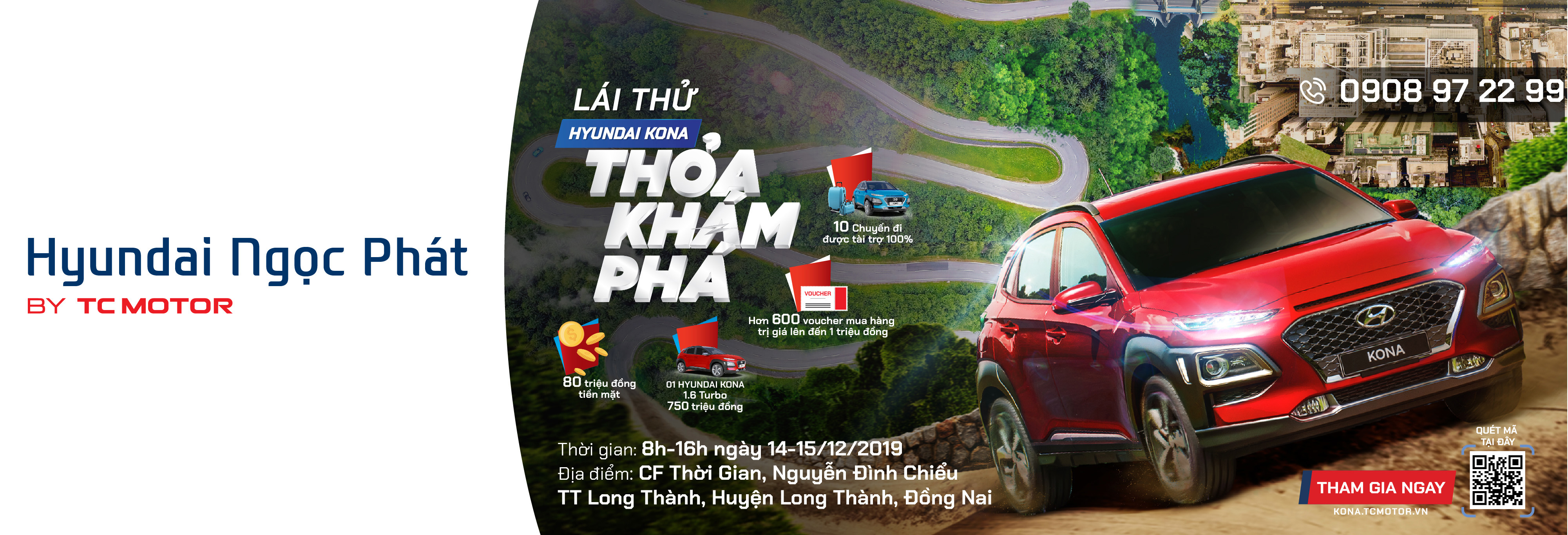 Chương trình lái thử tháng 12 tại Cafe Thời Gian TT Long Thành