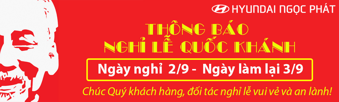 Thông báo lịch nghỉ lễ Quốc Khánh 02/9/2019