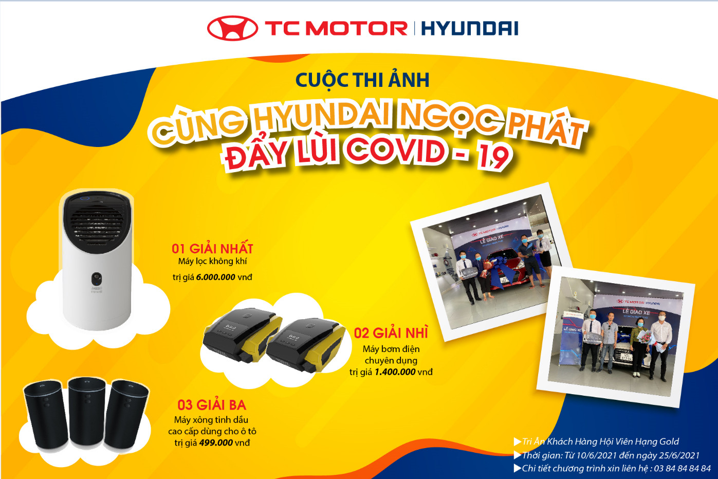 CÙNG HYUNDAI NGỌC PHÁT ĐẨY LÙI COVID