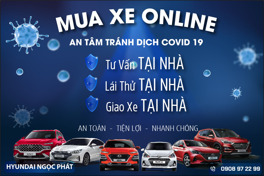 MUA XE ONLINE - AN TÂM TRÁNH DỊCH COVID 19