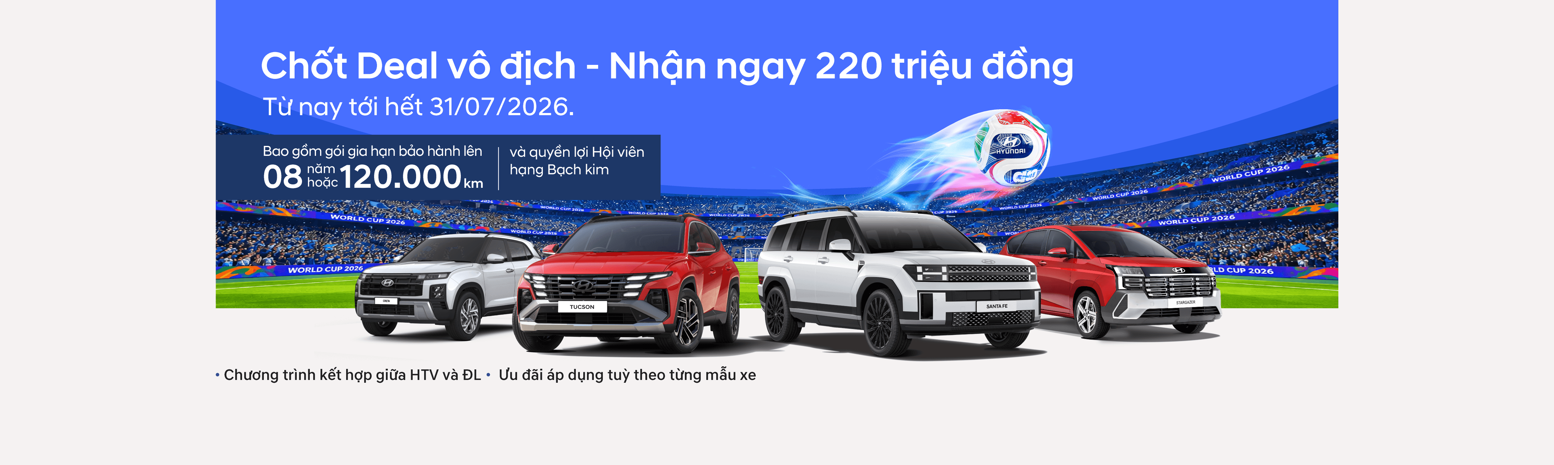 Chốt deal vô địch - Nhận ngay 220 triệu đồng